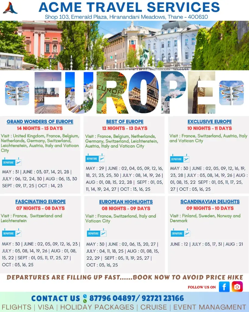 Europe - History, Culture and Adventure Await